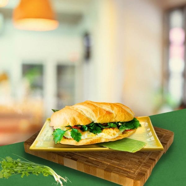 Vietnamese Omelette Sandwich