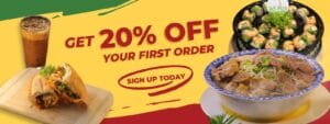 20% OFF first online order at So Mot Vietnamese Cuisine Manila