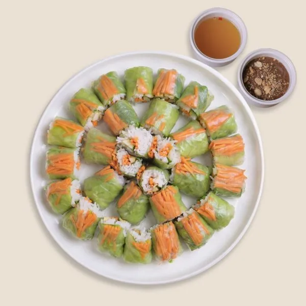 Bilao-Vegetarian-Fresh-Spring-Rolls-Mẹt-Gỏi-Cuốn-Chay