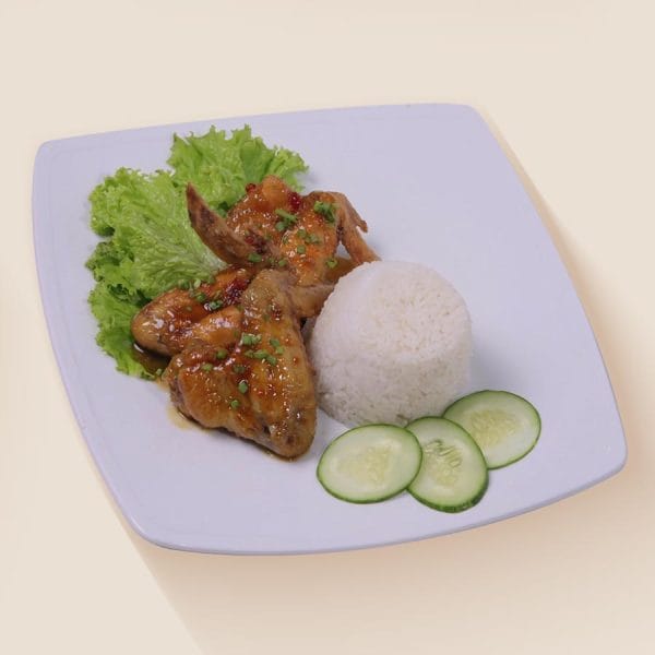 Sweet-&-Sour-Chicken-Thigh-Rice-Cơm-Cánh-Gà-Chua-Ngọt