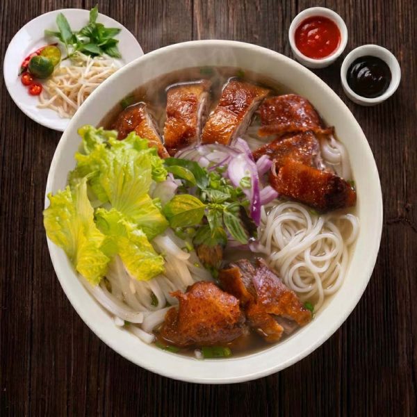 Roasted Duck Noodle Soup