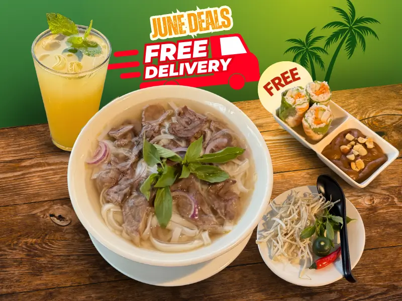 Free Delivery Banner — Số Một June Deals