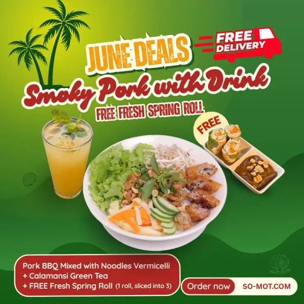 Smoky-Pork-with-Drink-free-Fresh-Spring-Roll-1-roll