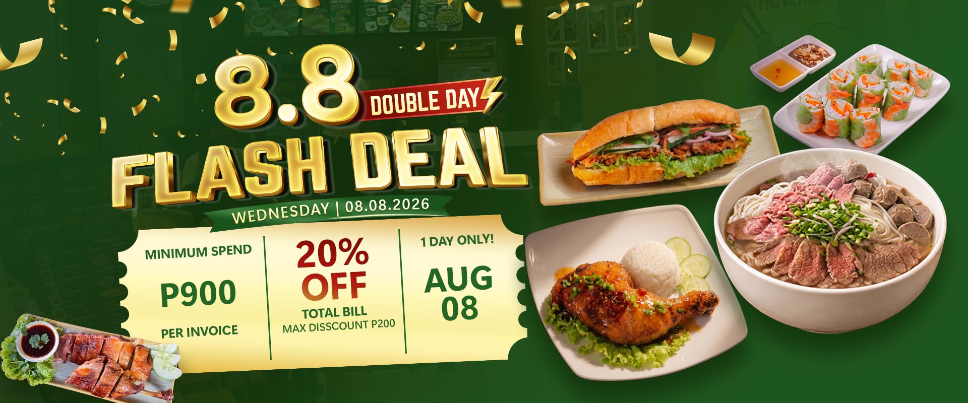 8.8 Double Day Promotion